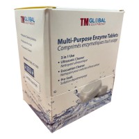 TM Global Multi Purpose Enzymatic Tablets, 64 tabs/bx (Ultrasonic Enzyme)